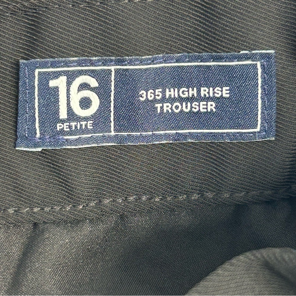 GAP 365 High-Rise PLEATED Wide Leg BOHO Pants Women's Size 16 Petite‎ $90 - Picture 9 of 9